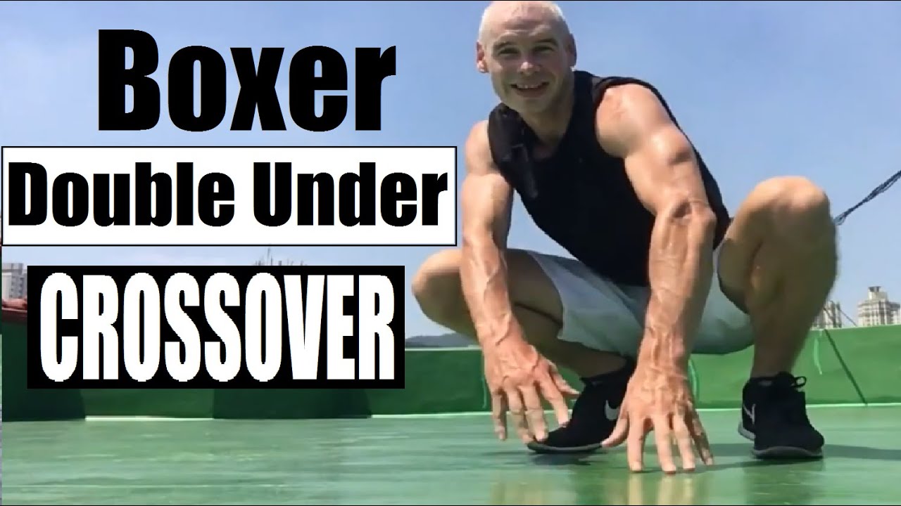 Jump Rope INTENSE Workout Set of Boxers Double Under Crossover with the