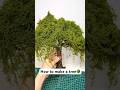 HOW TO MAKE A TREE Diy Decor Miniature Artcraft Art 