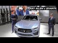 NBA Champion Ray Allen&#39;s Custom Maserati Levante