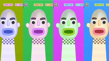 Sandwich runner 🍔🍔: 4X colour reaction gameplay walkthrough Android iOS New Update | Multiple screen