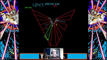 Atari Tempest Level 1 thru ❔ PS Plus Flashback Classics Vol.1 20230304