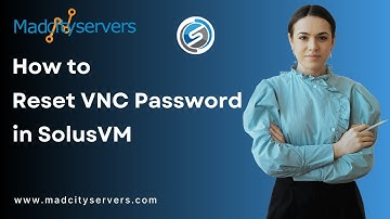 How to Change the VNC Password in SolusVM   Madcityservers
