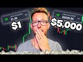 Turn 1 into 5000 challenge with binary options trading with bots