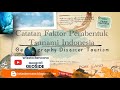 Video Catatan Faktor Pembentuk Tsunami Indonesia
