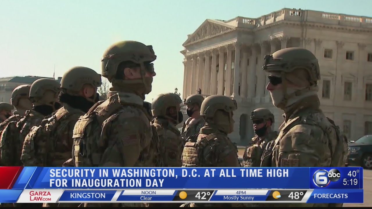 DC on lockdown and on edge before Biden's inauguration