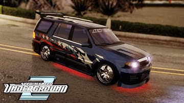 Lincoln Navigator Roaming with Full Customization | NFS Underground 2 Unreal Demo Showcase