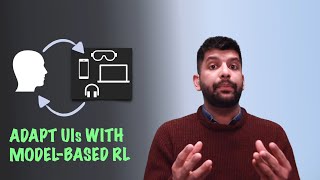 Adapting User Interfaces With Model-Based Reinforcement Learning
