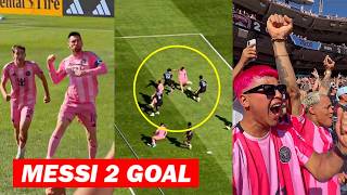 Inter Miami Fans Reactions To Lionel Messi 2 Goal Vs Colorado Rapids