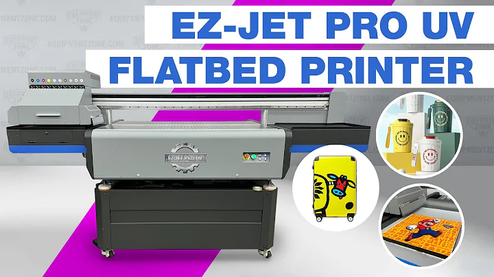 Just Launched: Explore the Innovative EZ-JET PRO UV Flatbed Printer in Action!