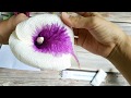 Paper Calla Lily flower- Easy Tutorial How to make crepe paper flower