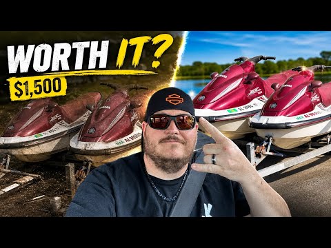 Two Yamaha WaveRunners for $1,500 Progress Update & Are They Worth It?