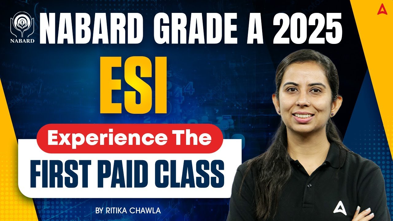 NABARD Grade A ESI 2025 | First Paid Class | Economic & Social Issues Full Preparation plan