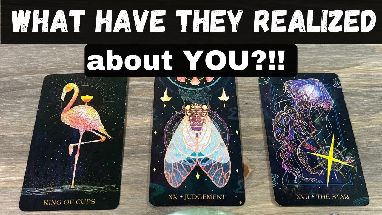 ⚡️💡😲 What Have They REALIZED about You?!?  Detailed Love Pick A Card Tarot