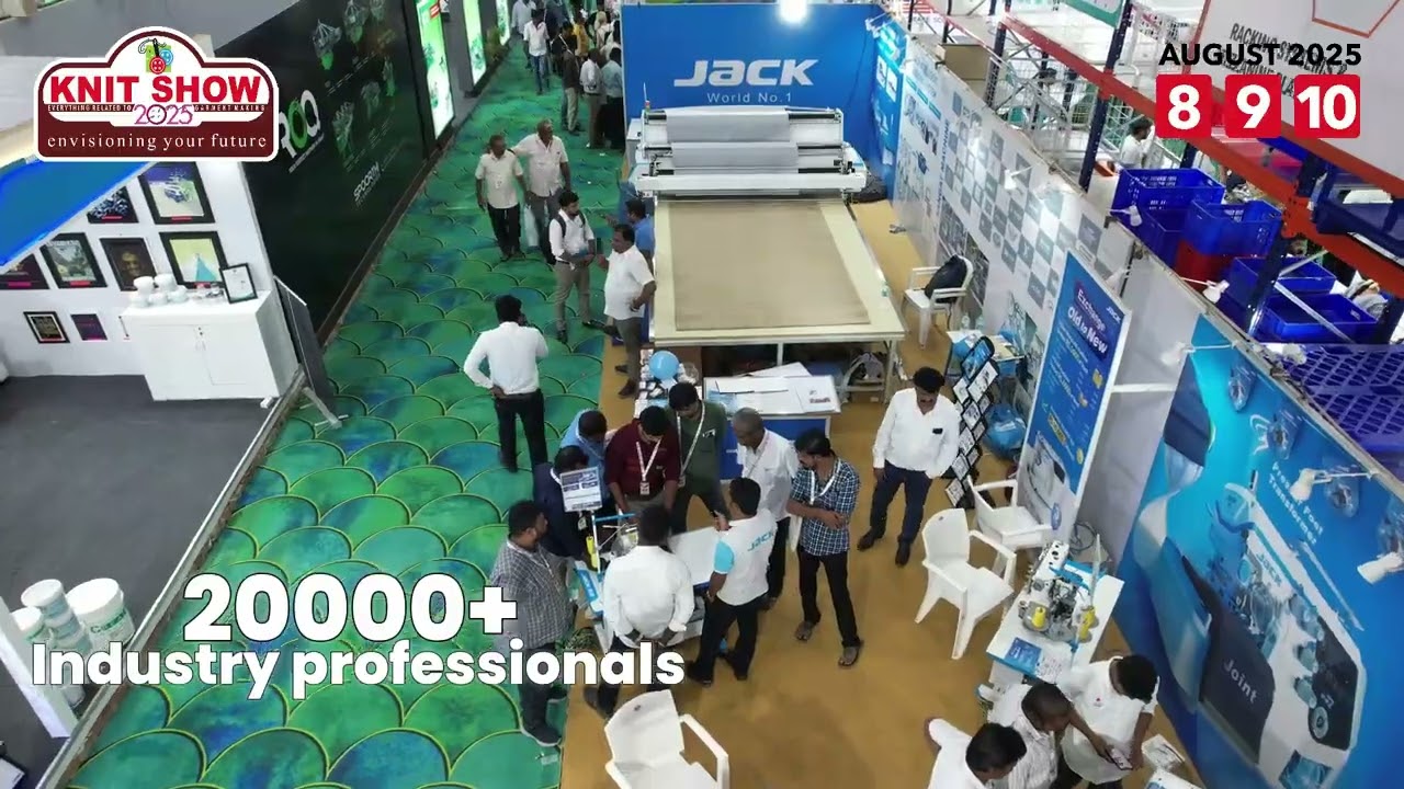 23rd Edition of Knit Show 2025 | India’s Premier Garment & Textile Manufacturing Expo