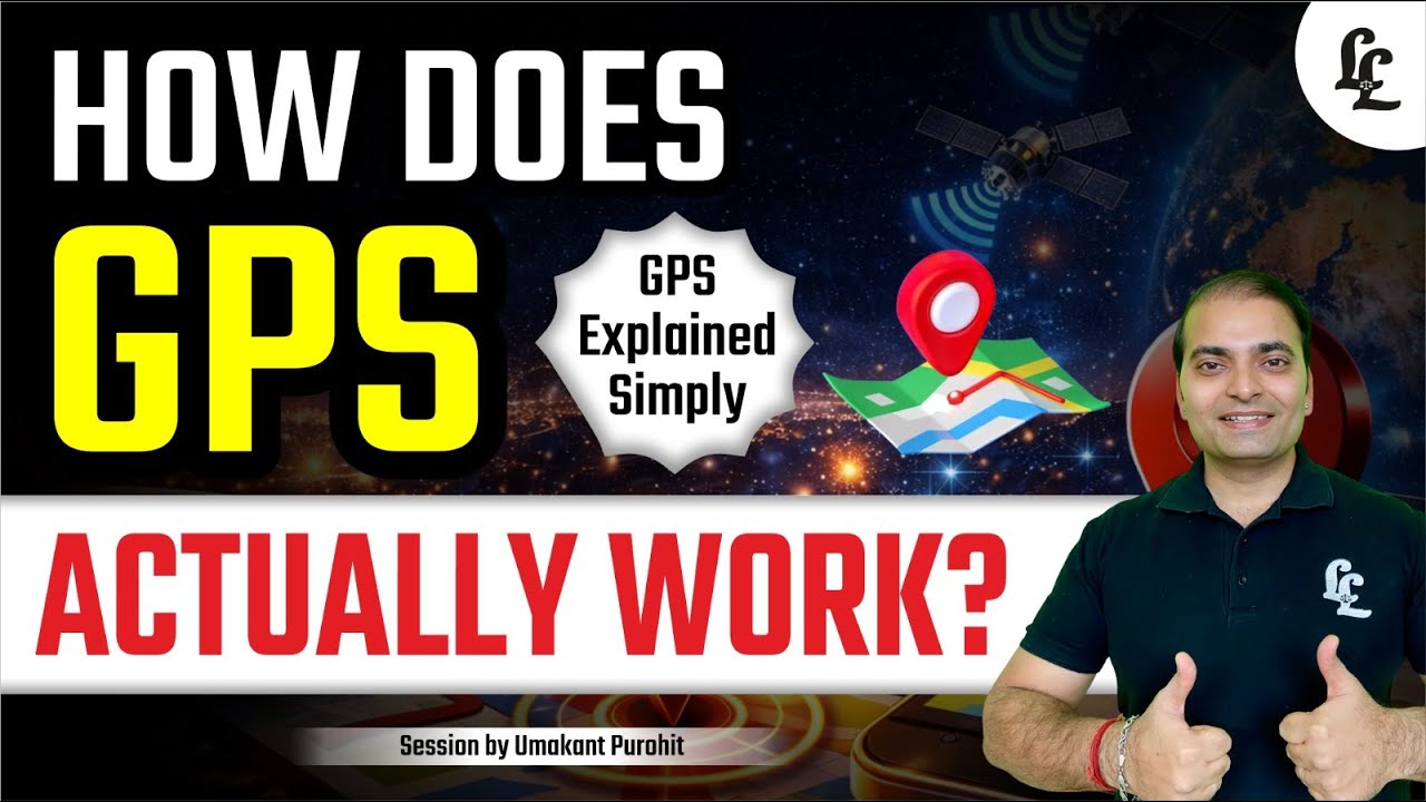 How Does GPS Actually Work? | GPS Explained Simply | Satellite ...