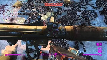 Fun with Fallout 4 - Random #1 - How To Kill The Mirelurk Queen Like A Coward!