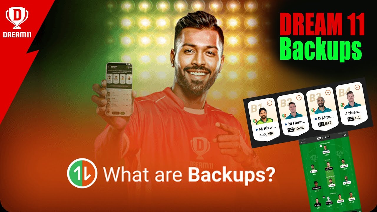 How to add Backup Player in Dream11 | What is Backup Player in Dream11 | dream11 new update