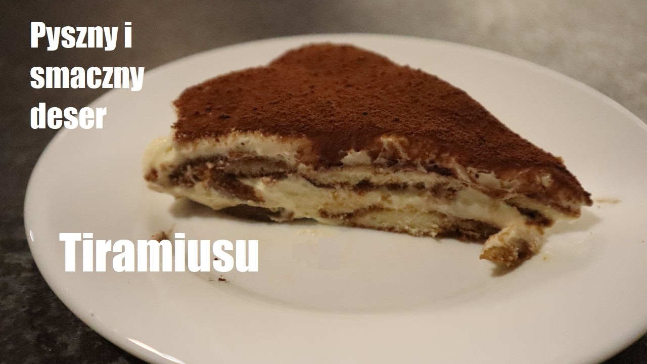 TIRAMISU idealne ! Najprostszy przepis krok po kroku (zawsze wychodzi!)
