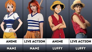 Evolution Of Live Action Characters In One Piece
