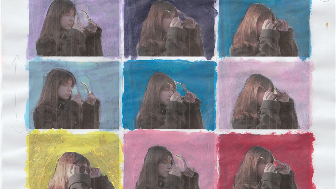 mixed media animation, glasses advertisement