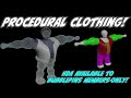 Procedural Clothing Creation HDA for Houdini!