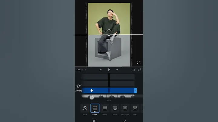 VN Editing Tutorial Keyframe+Mask ❤️‍🔥 || Keyframe+Mask || VN #tutorial #vn #editing #masking