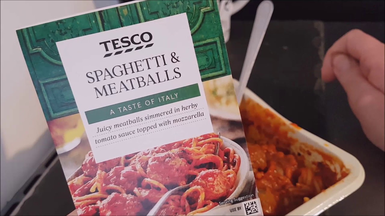 tesco beef meatballs