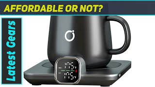 Ikago Smart Heated Coffee Mug Warmer & Mug Set - The Ultimate Desk Essential for Coffee