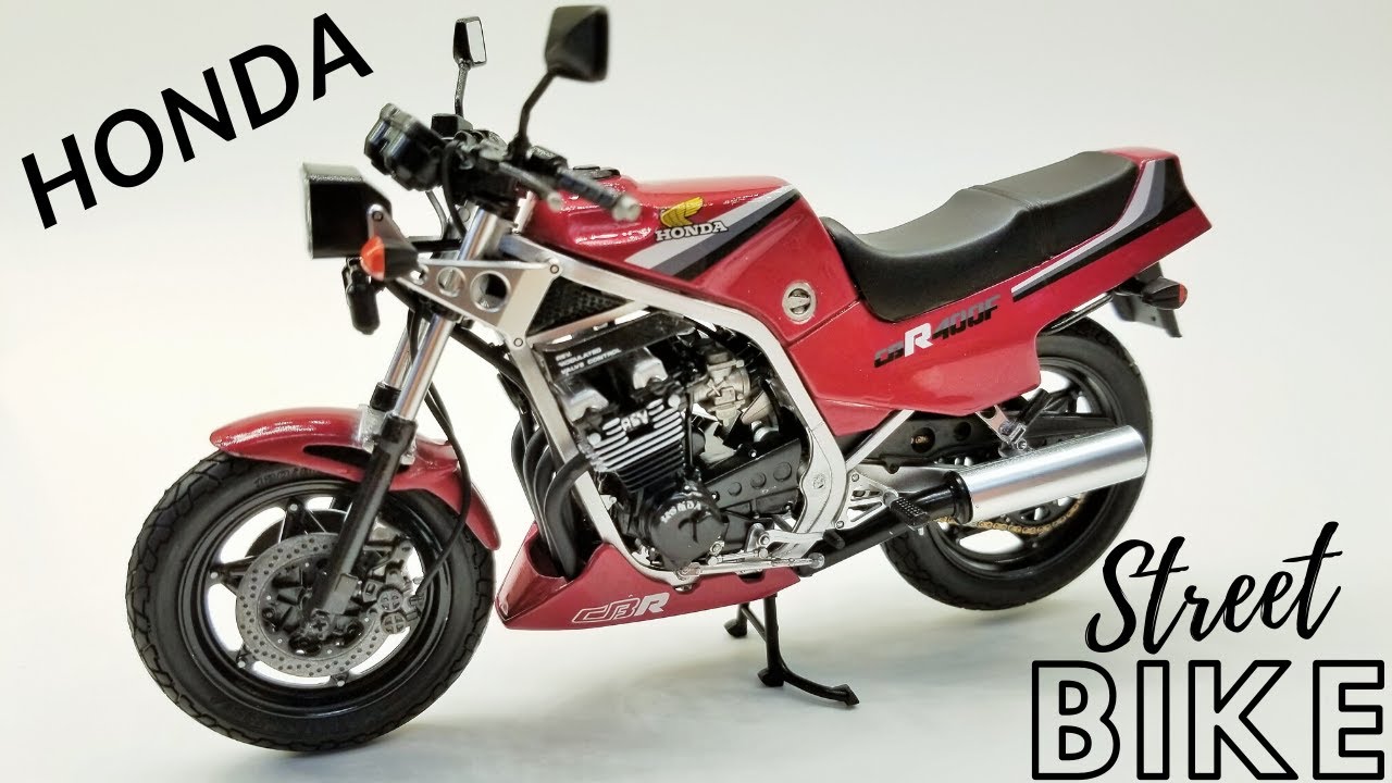 Tamiya CBR 400F 1:12 Scale Model Kit PT:2 Completion - YouTube