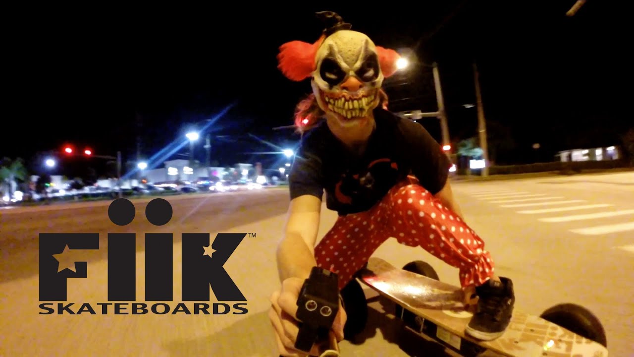 Fiik Electric Skateboards Halloween 2014 YouTube