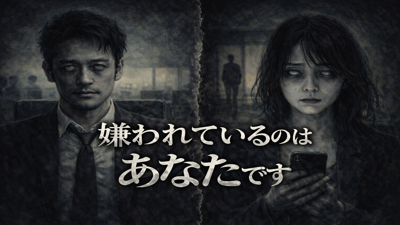 嫌われる自覚がない恐怖。論破して悦に浸る男と、「察してちゃん」で周囲を操る女の末路。