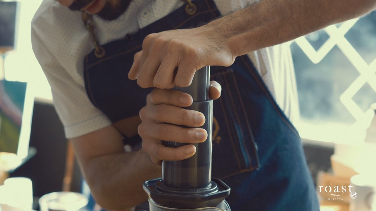La receta de AeroPress en Cafeoteca