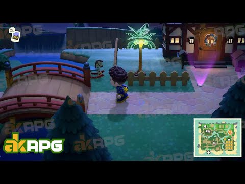 ACNH Island Design with Rock Paths - Exterior Decoration in Animal Crossing New Horizons