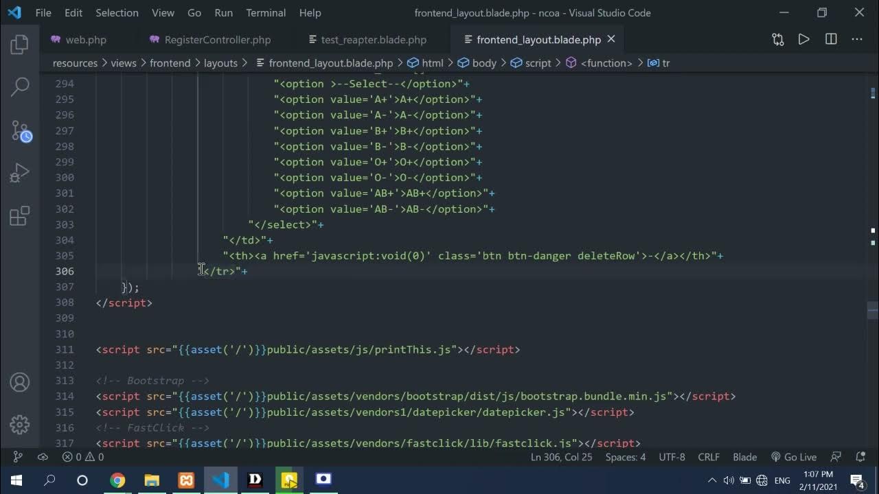 Design a Repeater Form Add Row in HTML, CSS, Bootstrap & JQuery YouTube