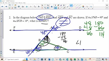 Parallel Lines with Triangles
