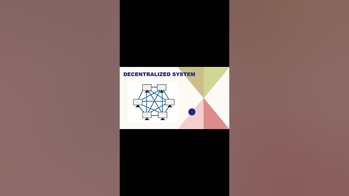 Decentralized System #sap #decentralized #sapbasis