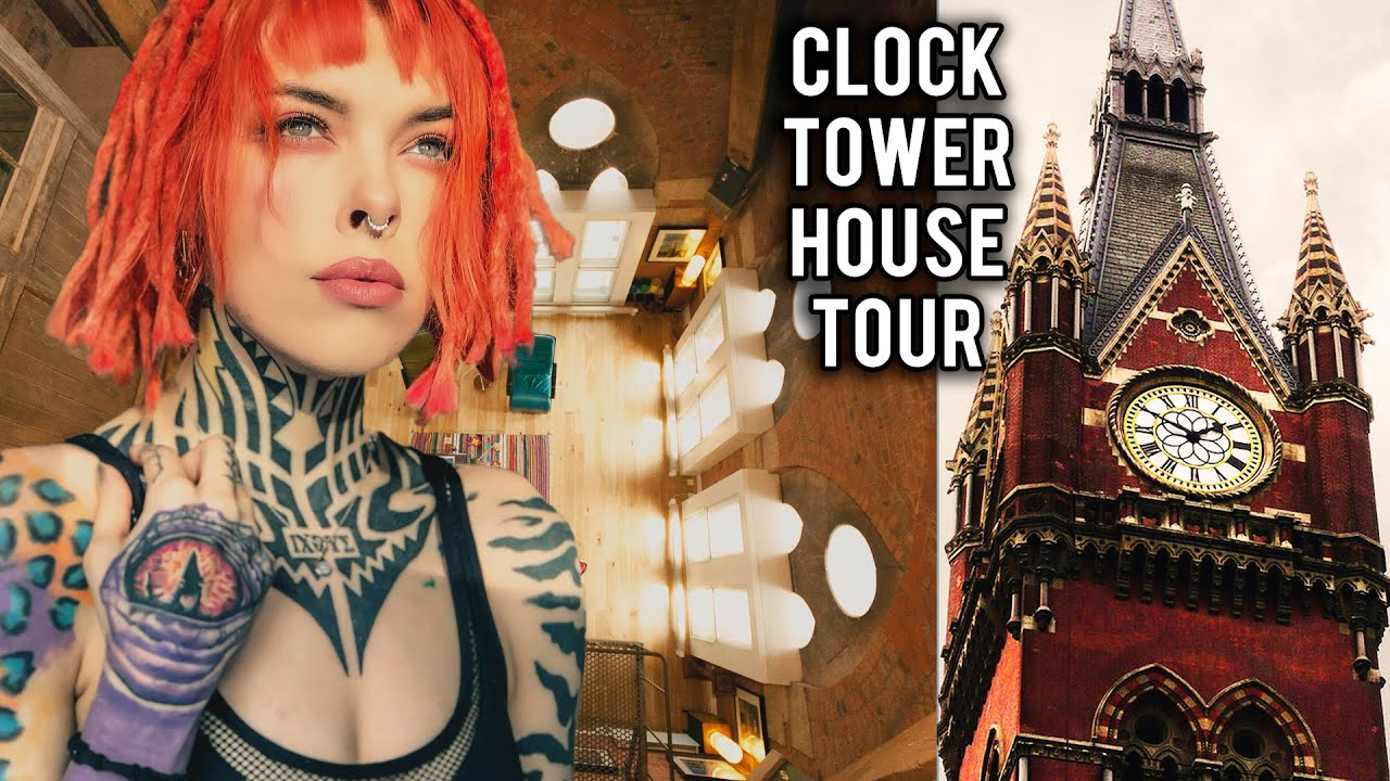 staying overnight in a CLOCK TOWER || tour