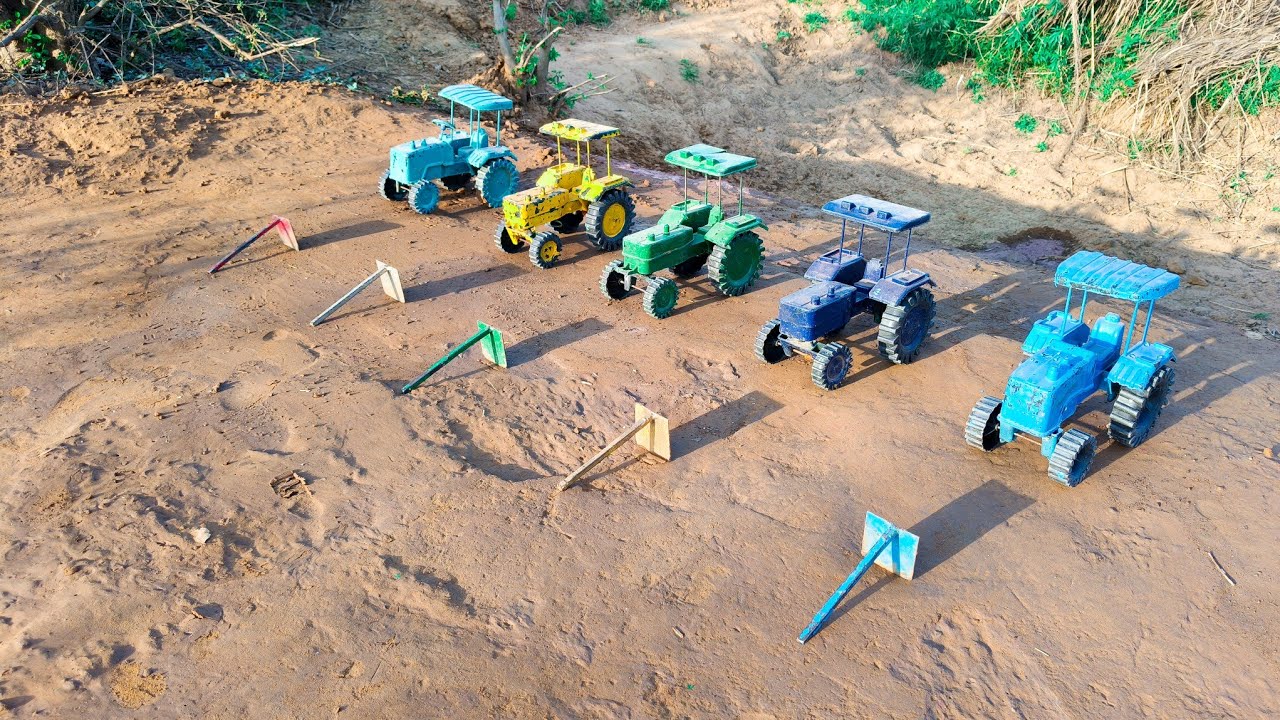 Tractor Ne Soil Nikali from Pani Wale Khet | Tractor Adventure for Kids 🚜🌊