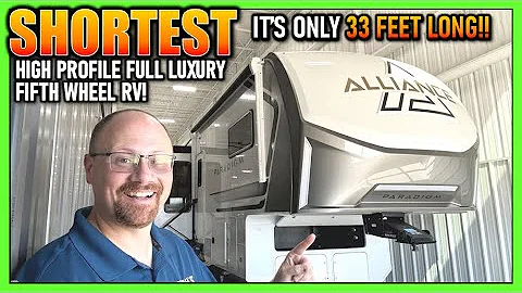 HOW?! Luxury Fifth Wheel ONLY 33FT LONG! 2025 Alliance Paradigm 295MK RV