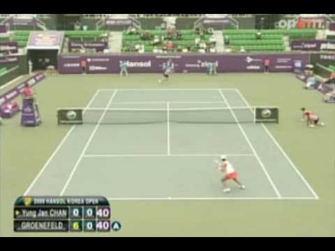 Yung-Jan Chan (TPE) vs. Anna-Lena Grnefeld (GER) W...