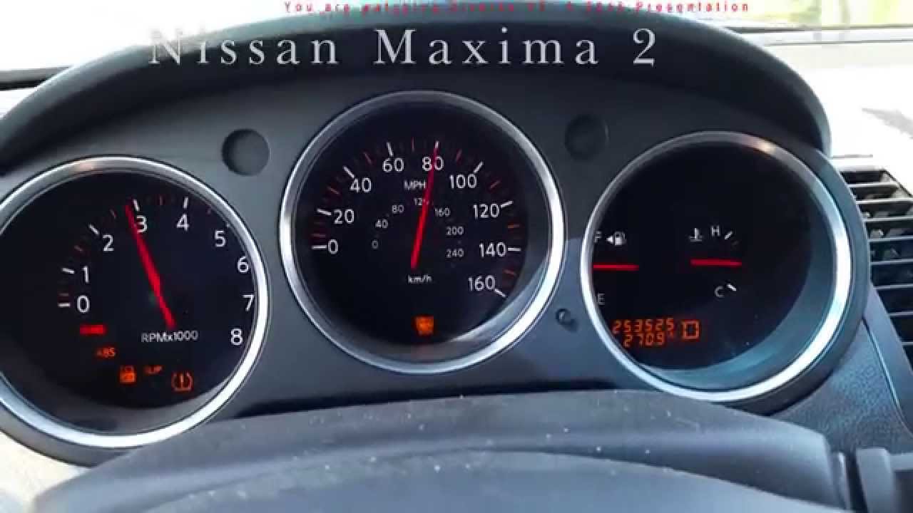 Before After Hub Bearing Replacement Sound Inside The 2007 Nissan Maxima 3 5