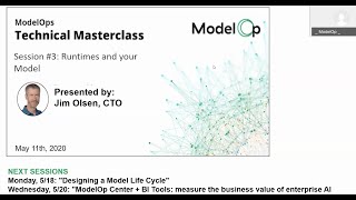 ModelOps Techical Masterclass 3/5