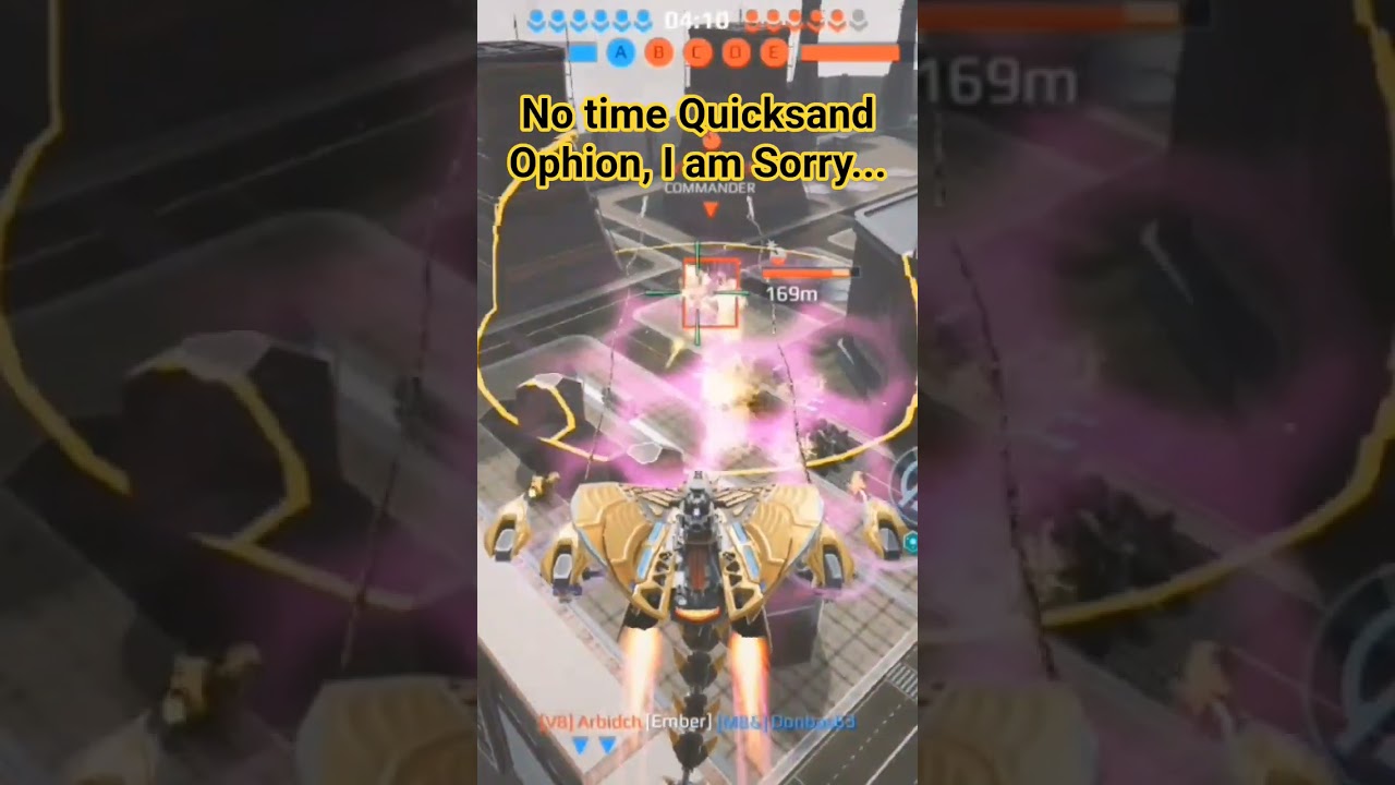 No time Quicksand Ophion...I am Sorry... 