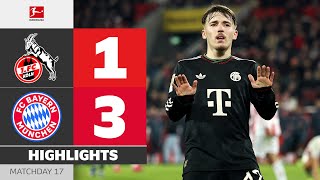 Writing History! Bayern Wins Again | 1. FC KÖLN - FC BAYERN | Highlights | Matchday 17 – Bundesliga