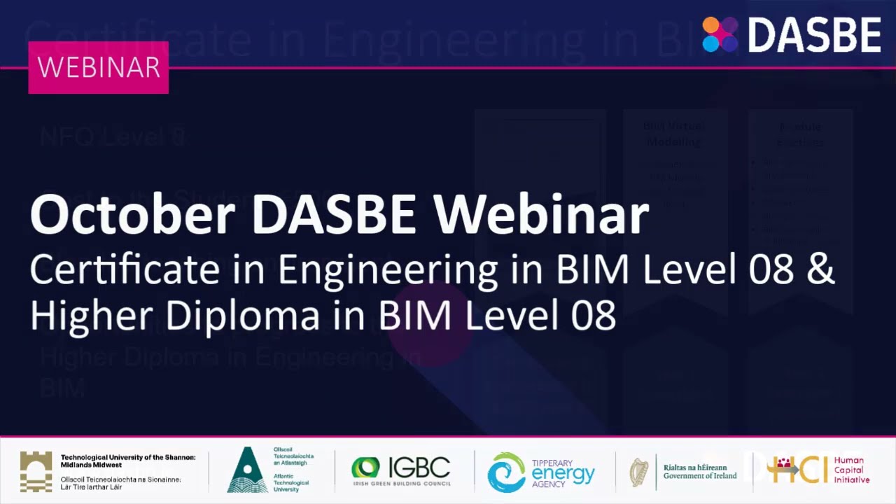 Certificate/Higher Diploma in Higher Diploma in Engineering in BIM