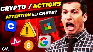 CRYPTO & BOURSE CHUTE à la RENTRÉE ?