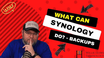 What Can Synology Do?  BACKUPS!