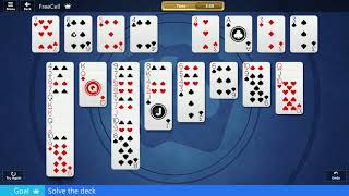 ᐈ FREE-CELL SOLITAIRE - 6 Apr, 2019 - (solve the deck) Microsoft Solitaire Collection Game