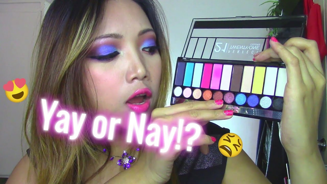 Nicka K New York Perfect Twenty One Colors Palette | Review and Demo