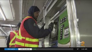 Coronavirus In NYC: Disinfecting Subways & Buses